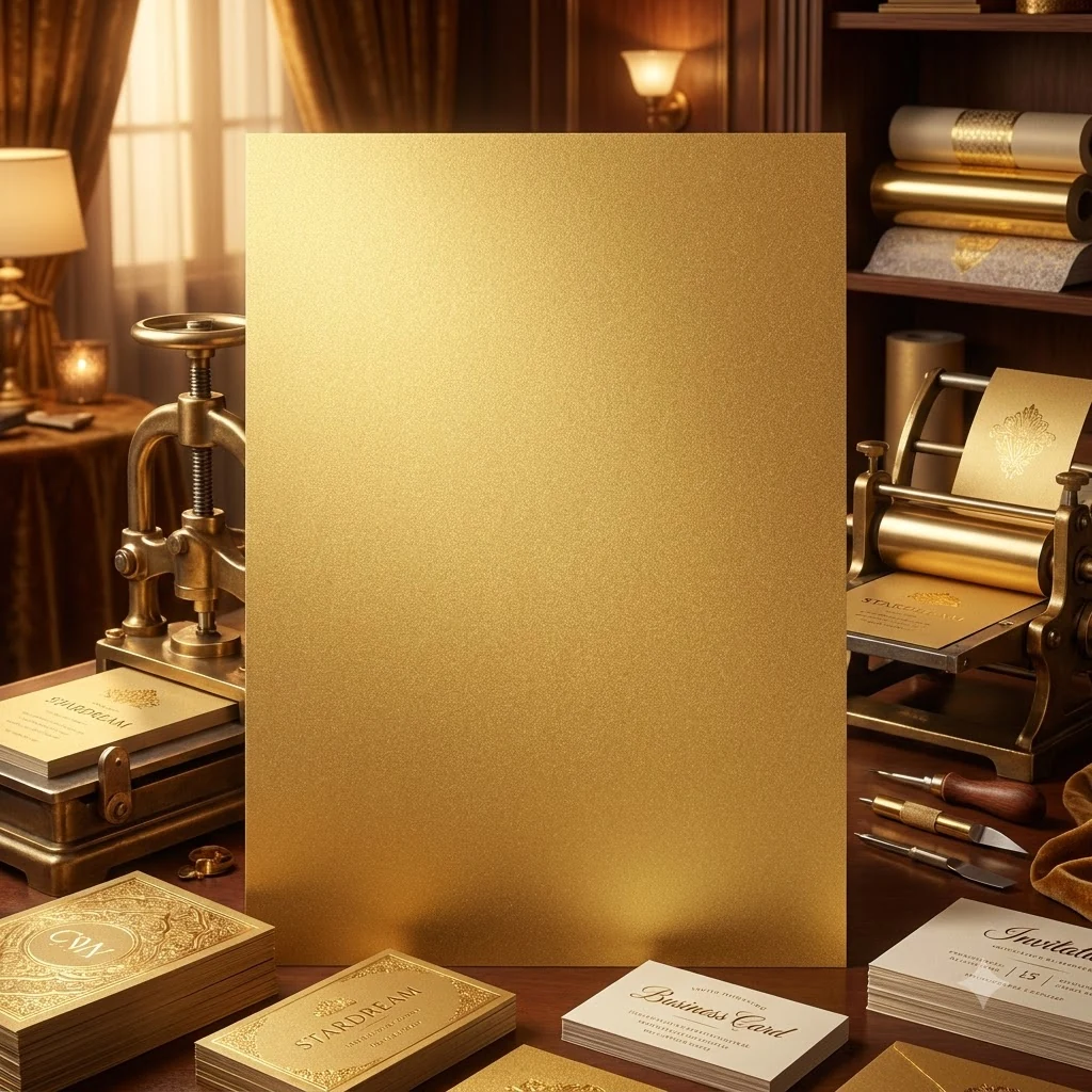 Картон візиточний Stardream gold щільність 285 72*102