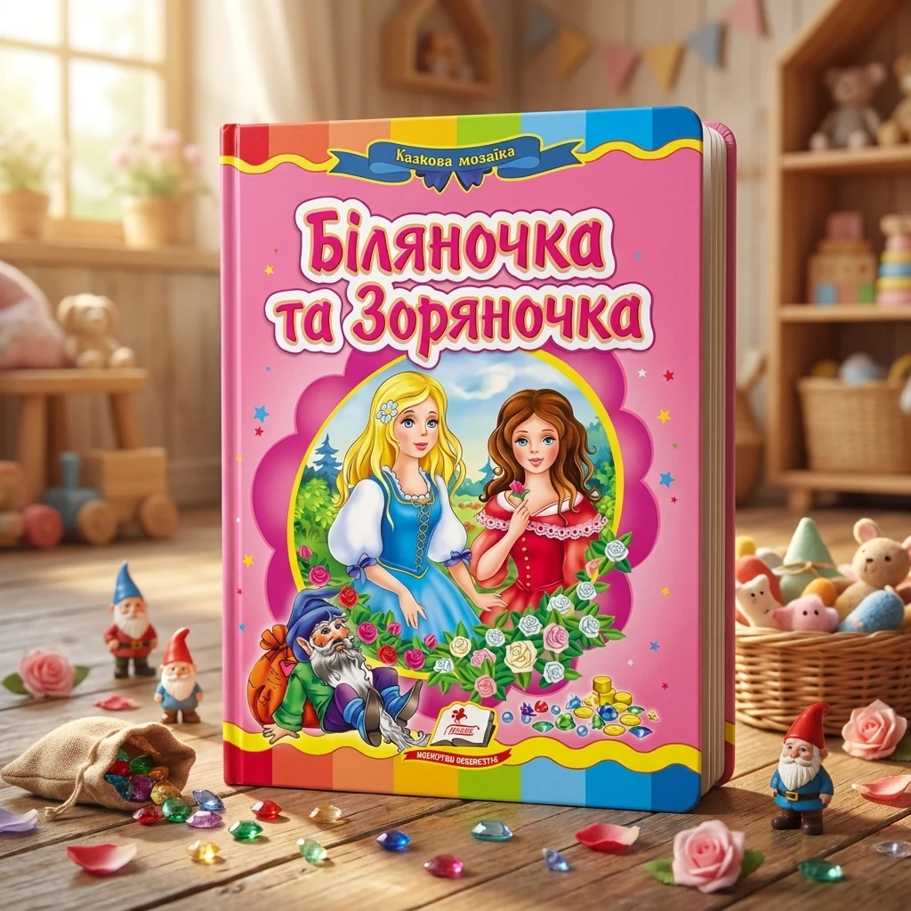 Картонка. Казкова мозаїка. Біляночка та Зоряночка. Пегас