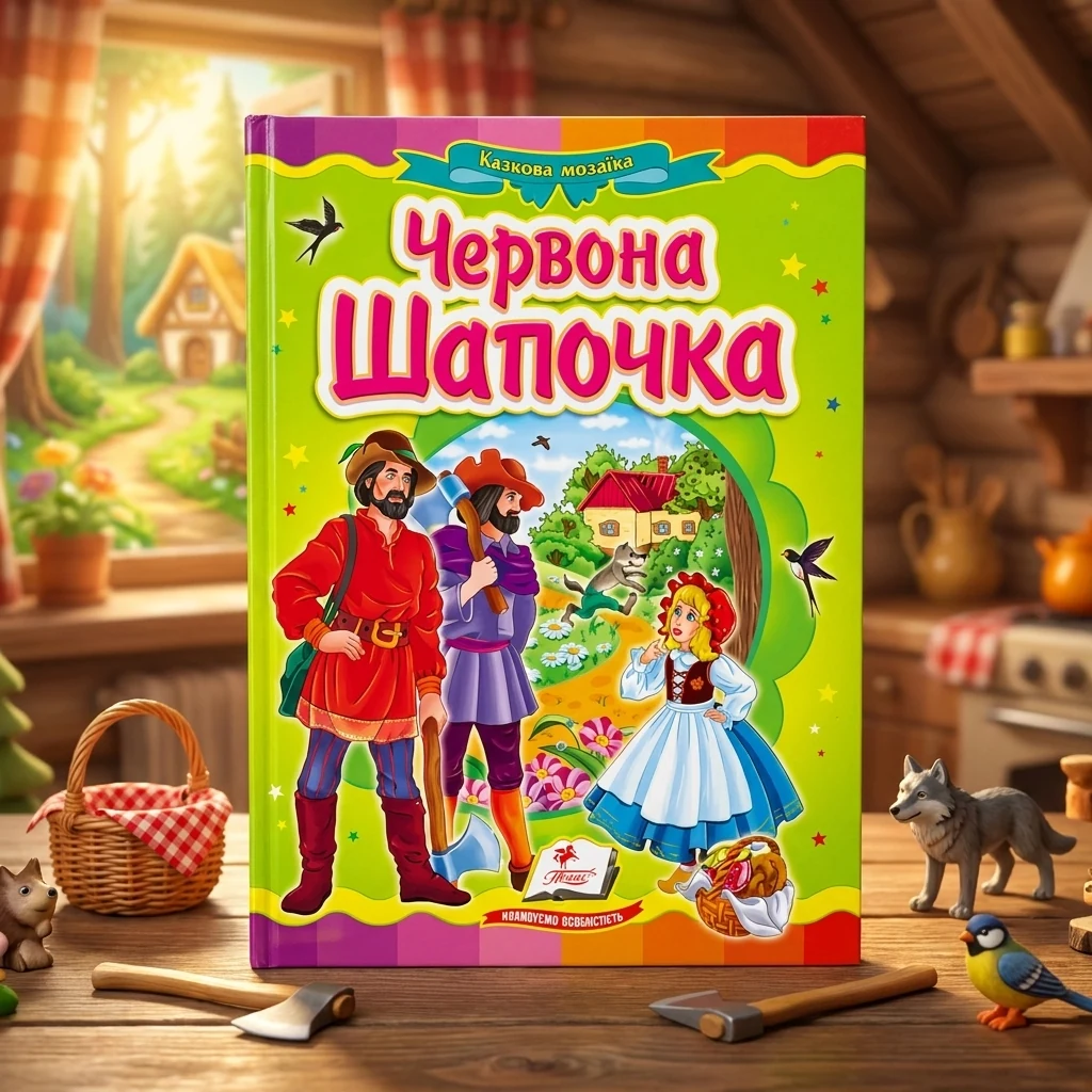Картонка. Казкова мозаїка. Червона шапочка. Пегас