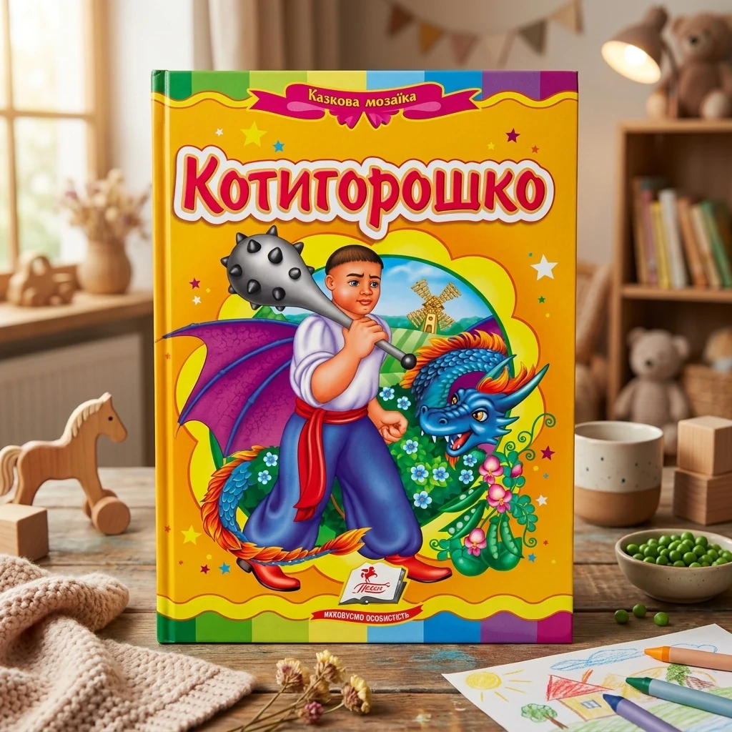 Картонка. Казкова мозаїка. Котигорошко