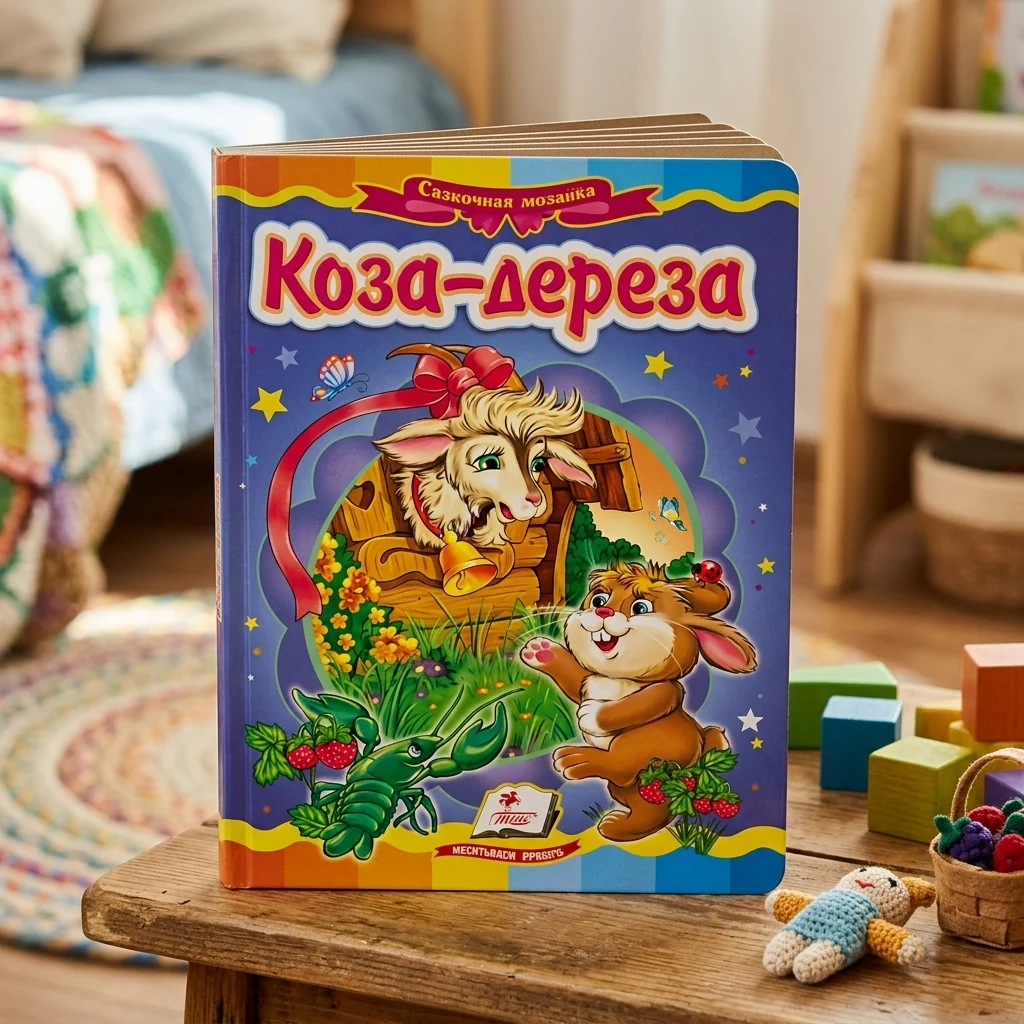 Картонка. Казкова мозаїка. Коза-дереза. Пегас