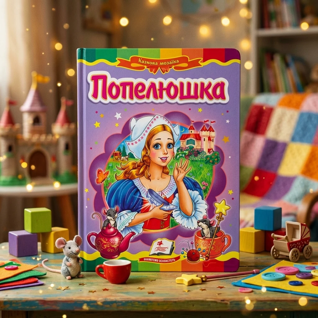 Картонка. Казкова мозаїка. Попелюшка. Пегас