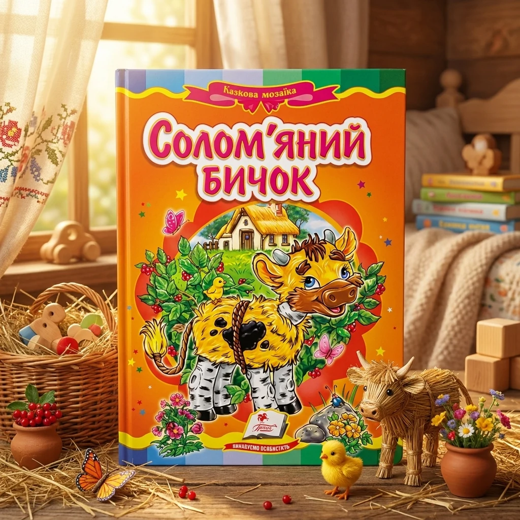 Картонка. Казкова мозаїка. Солом'яний бичок. Пегас