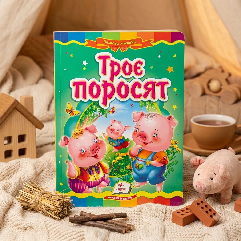 Картонка. Казкова мозаїка. Троє поросят. Пегас