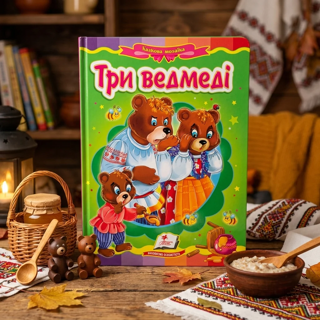 Картонка. Казкова мозаїка. Три ведмеді. Пегас