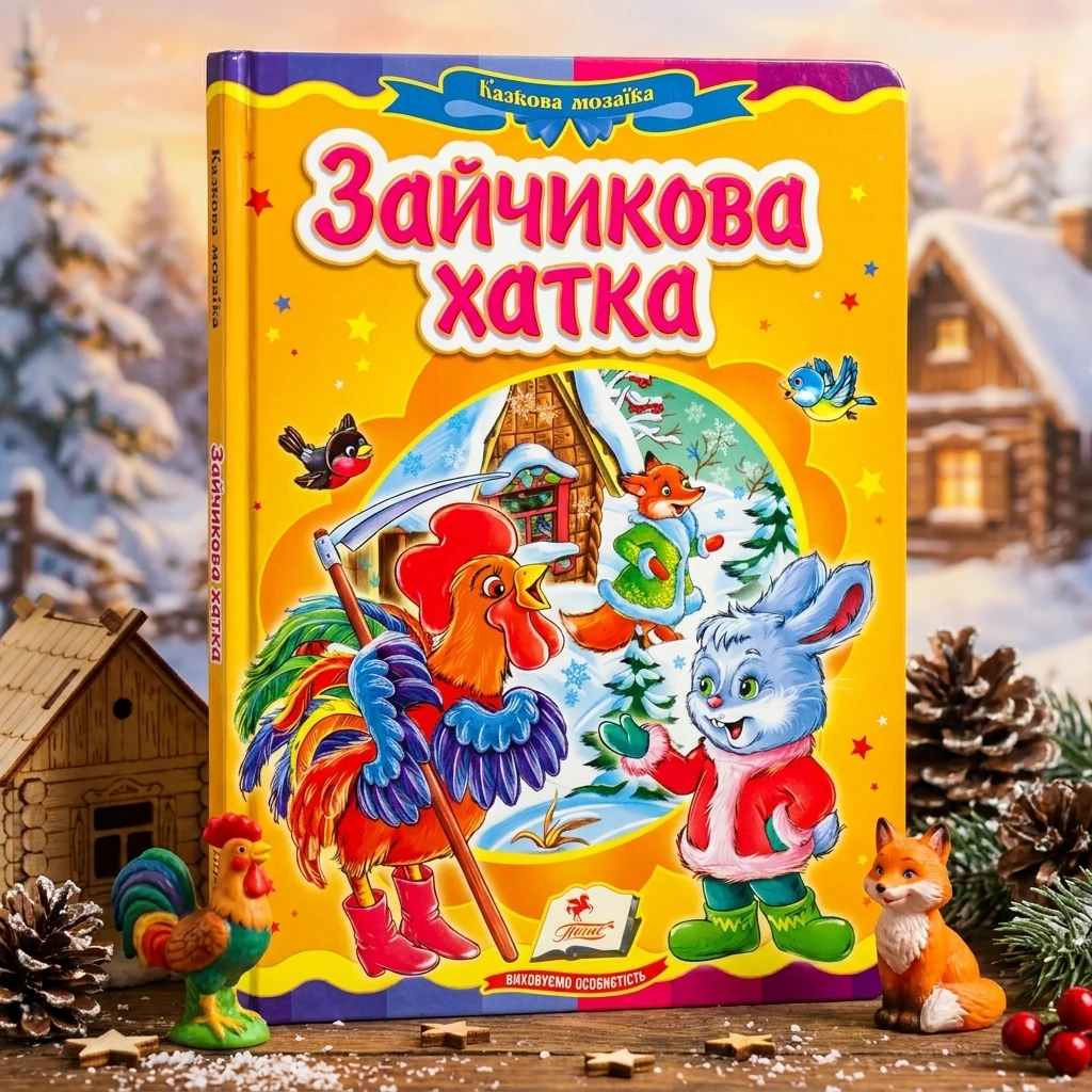 Картонка. Казкова мозаїка. Зайчикова хатка. Пегас