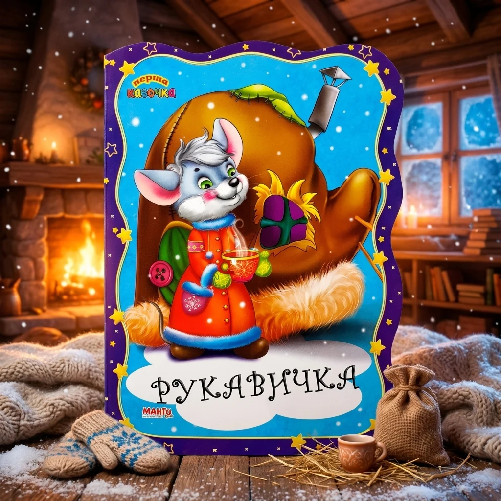Картонка. Перша казочка. Рукавичка