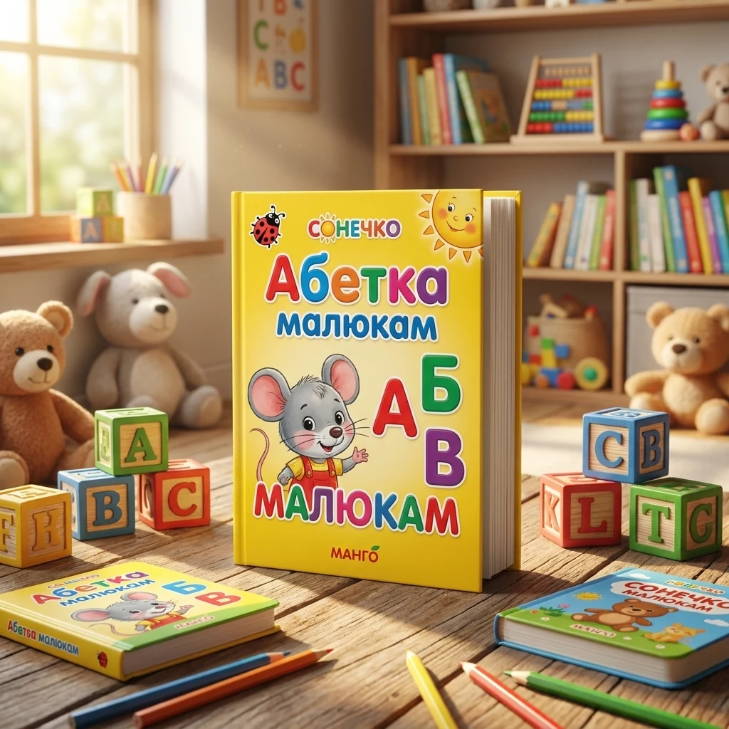 Картонка. Сонечко. Абетка малюкам