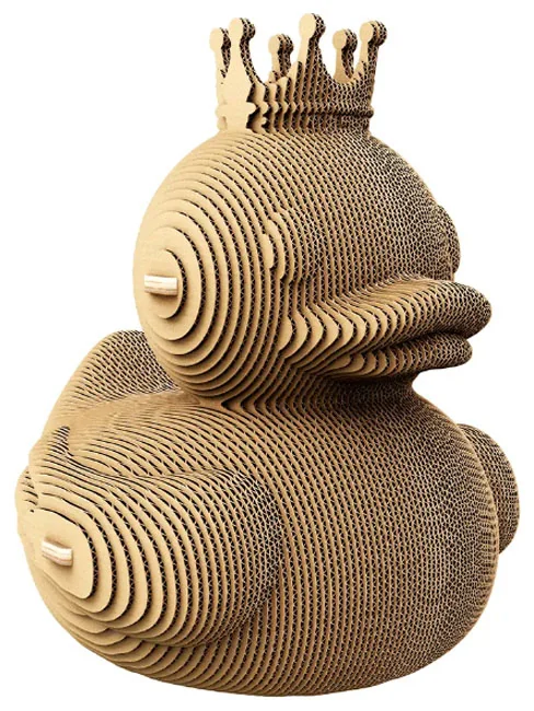 Картонний 3D пазл "Качка" — фото 2