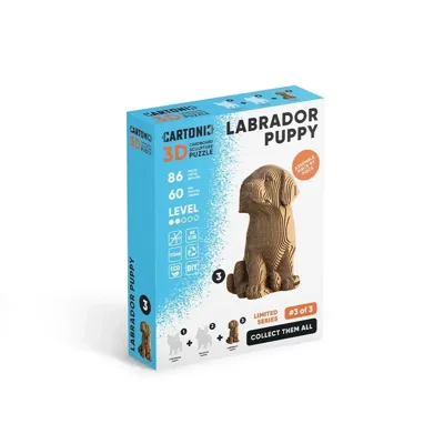 Картонний конструктор Cartonic 3D Puzzle LABRADOR PUPPY  CARTMNLABRA