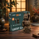 Картонний конструктор Cartonic 3D Puzzle Lucky Cat — фото 1