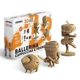 Картонний конструктор Cartonic 3D Puzzle Ballerina Cappuccina And Friends — фото 2