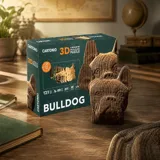 Картонний конструктор Cartonic 3D Puzzle Bulldog — фото 1