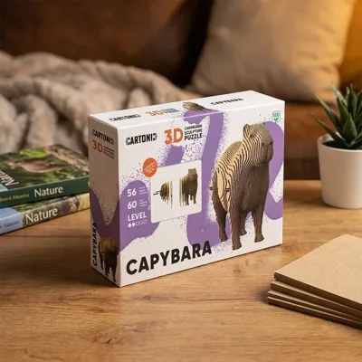 Картонний конструктор Cartonic 3D Puzzle Capybara