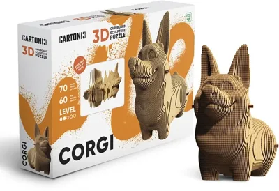 Картонний конструктор Cartonic 3D Puzzle Corgi