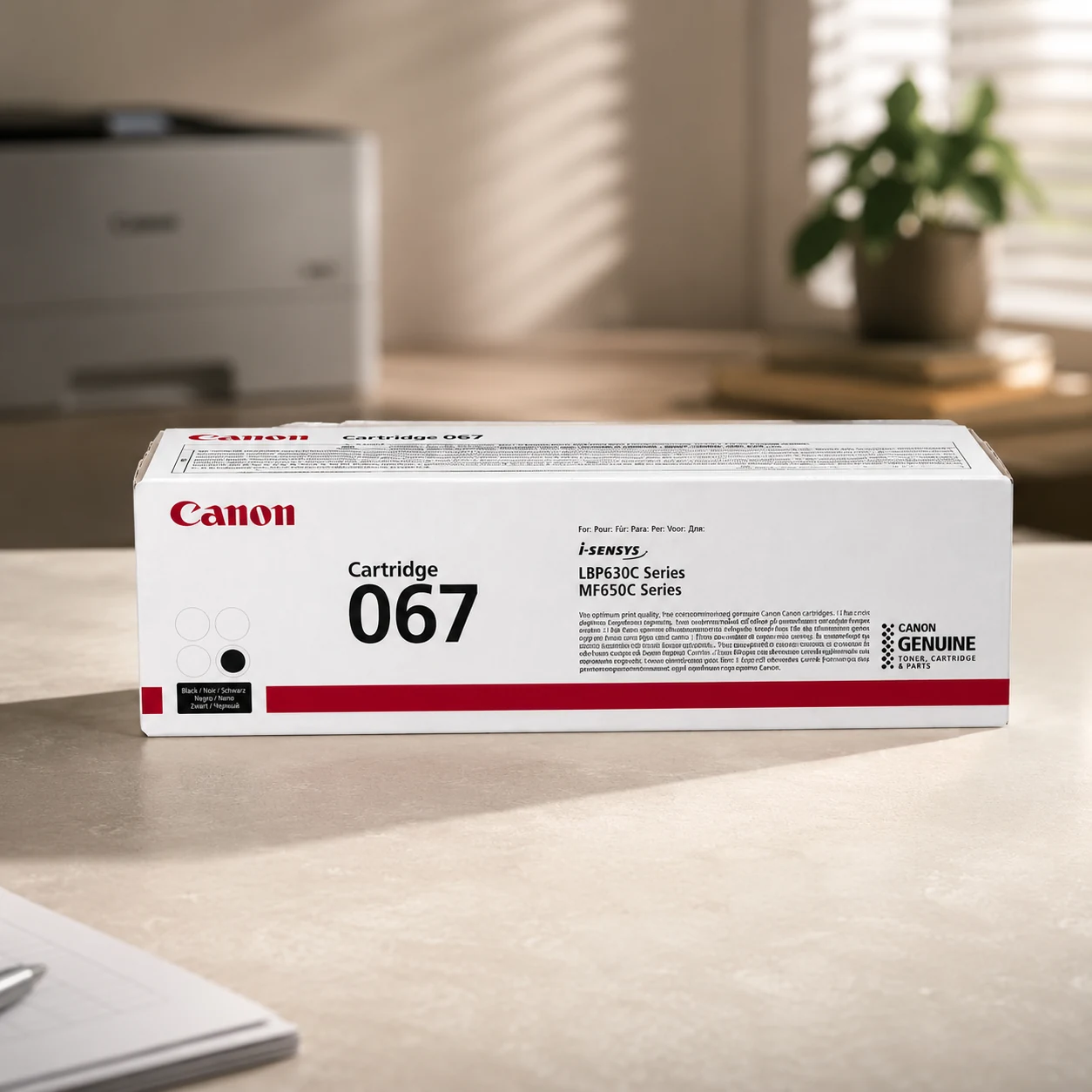 Картридж Canon 067 Black 1.35K для MF65x, LBP63x (5102C002AA) — Принтери та витратники