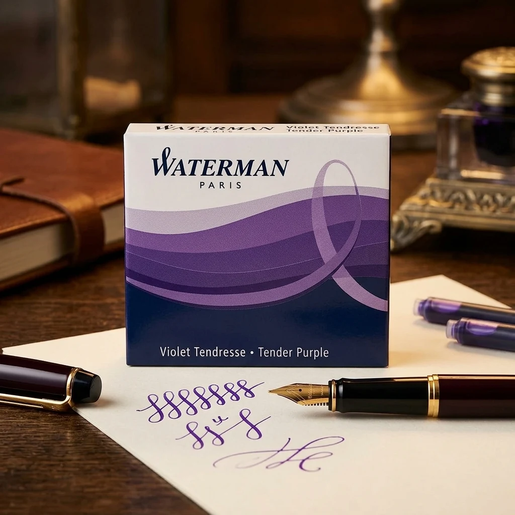 Картридж до ручки "Waterman" короткий 1 шт Lady фіолетовий