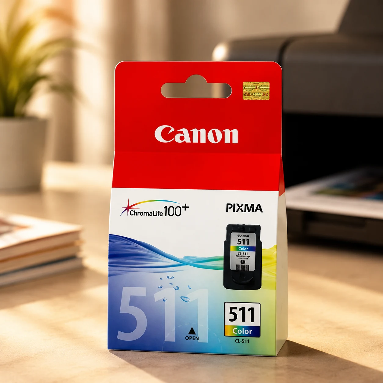 Картридж струменевий CANON CL-511 MP240/250/260/270/272/280/480/490/492/49 — Принтери та витратники