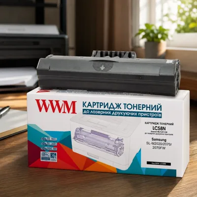 Картридж WWM для Samsung SL-M2020/2070/2070FW аналог MLT-D111S Black (LC58N)