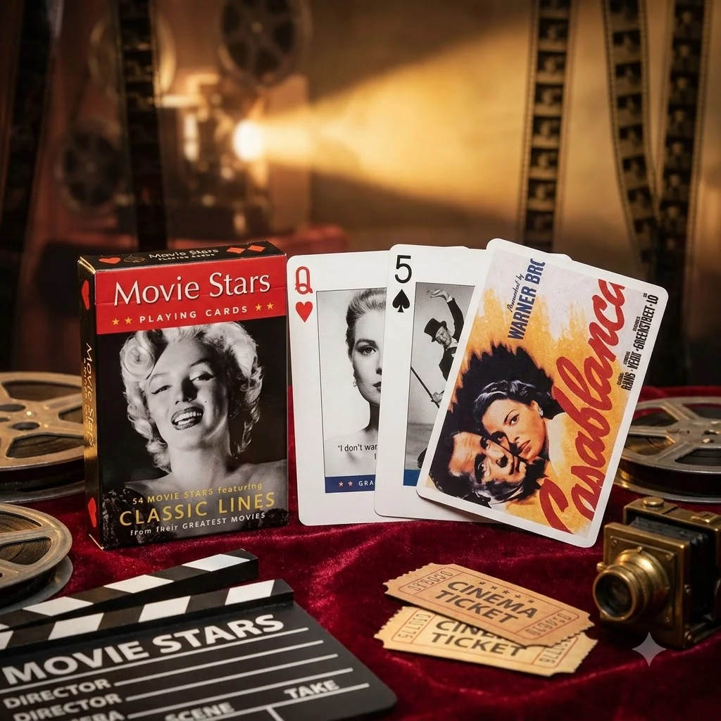 Карти гральні "Movie Stars" (55шт)