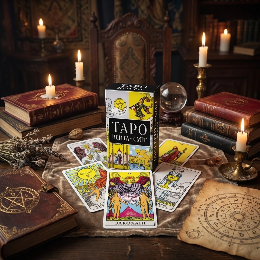 Карти ТАРО. ТАРО "Вейта-Сміт".78 карт