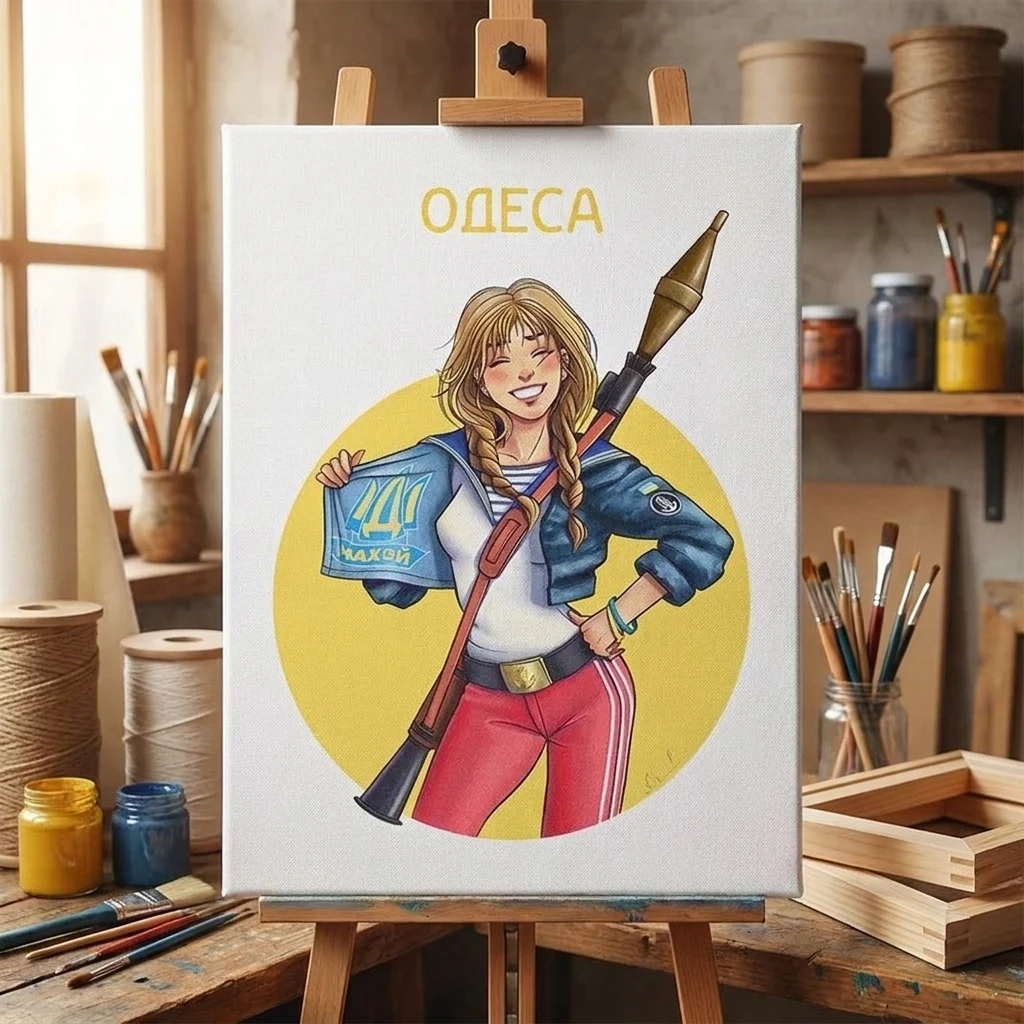 Картина-постер 30х40 "Надійна Одеса