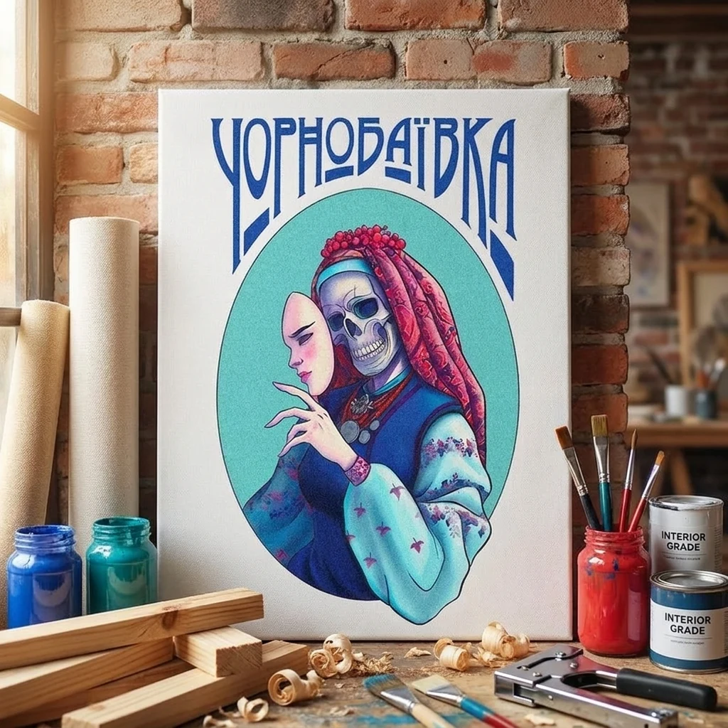 Картина-постер 30х40 "Непереможна Чорнобаївка"