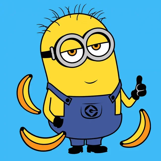 Картина за номерами 25*25 см "Minion" Santi