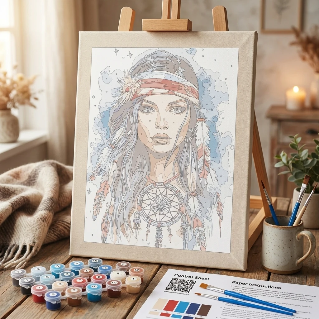 Картина за номерами 30*40 см "Амулет" акрил