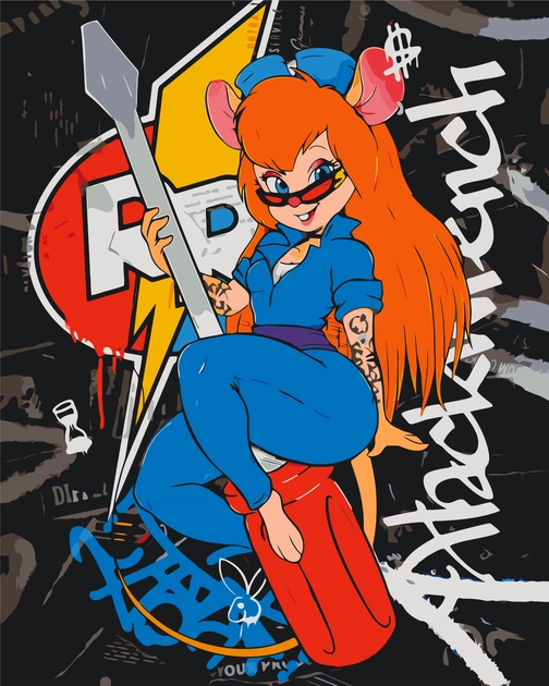 Картина за номерами Origami UA Дісней Гаєчка 40х50 см — фото 2