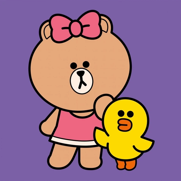 Картина за номерами Santi Лайн Френдс Чоко та Саллі 25х25см — фото 2