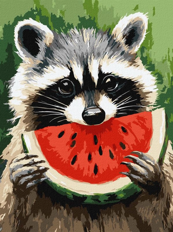 Картини за номерами Ідейка Соковитий кавун 30х40см 6745 — фото 2