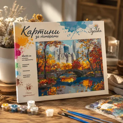 Картини за номерами Ідейка Золотий парк 40х50см 3656