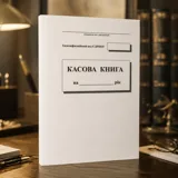Касова книга А4 вертикальна самокопіююча — фото 1