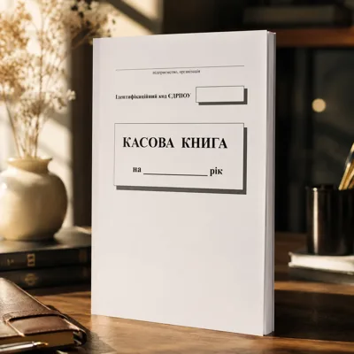 Касова книга с/к А5 вертикальна Ш