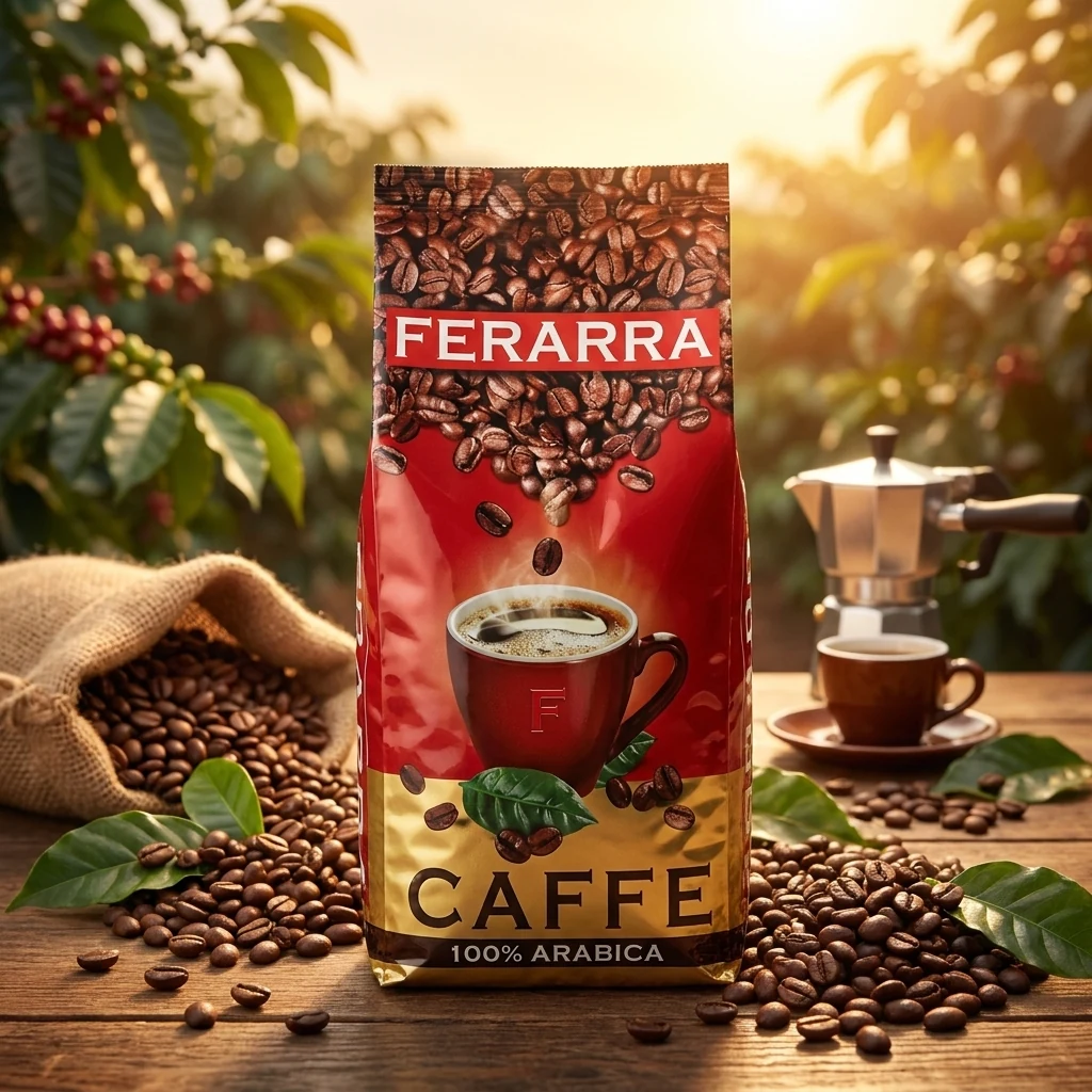 Кава Arabica 100% зерно,1 кг ТМ FERARRA