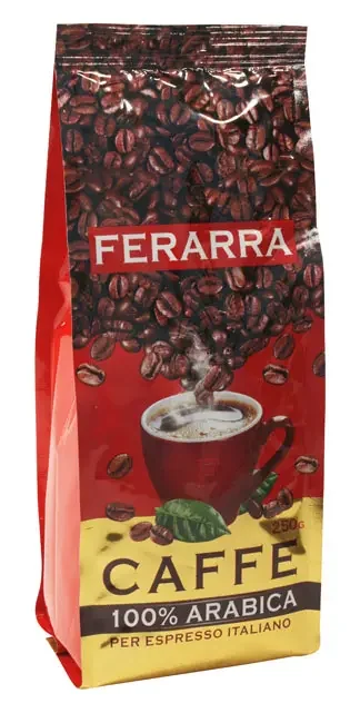 Кава Arabica 100% зерно, 200 г ТМ FERARRA — фото 2