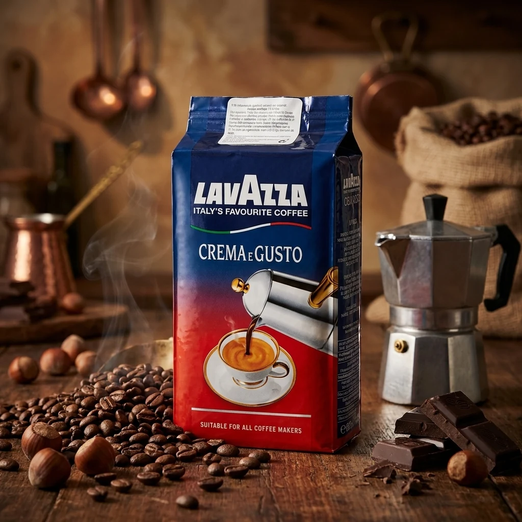 Кава Arabica 30% мелена, 250 г Lavazza Crema&Gusto