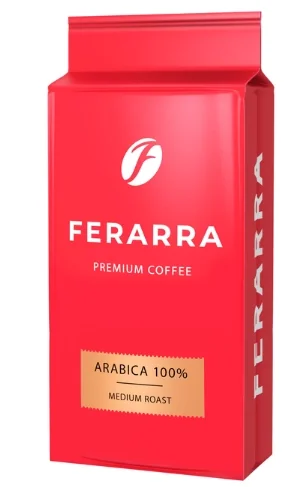 Кава мелена Ferarra Arabika 100% 250г 5872 — фото 3