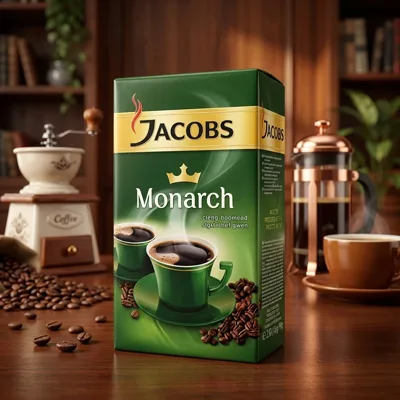 Кава мелена Якобс Монарх 230г