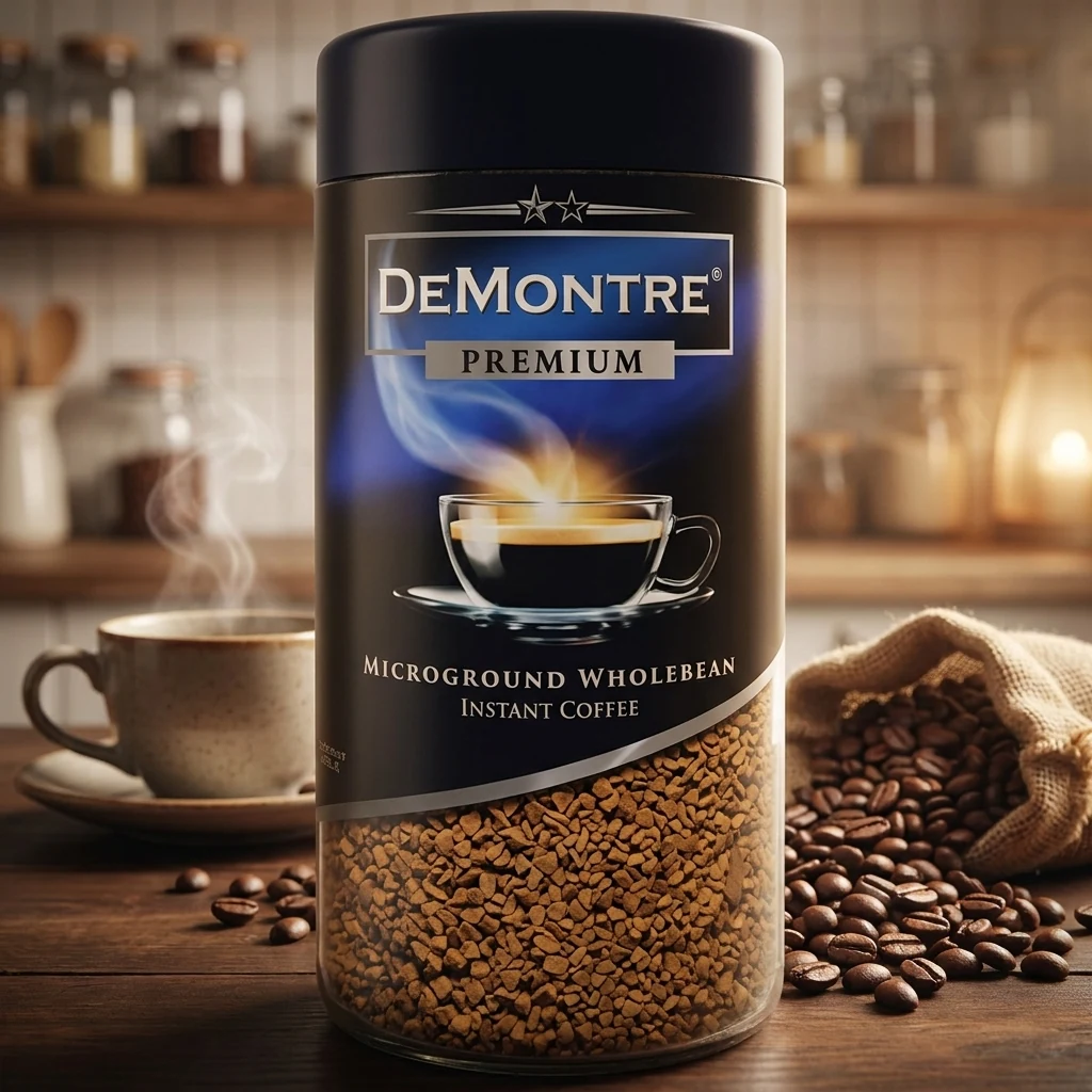 Кава преміум DeMontre 200гр розчина с/б 1245-63 — Продукти та напої