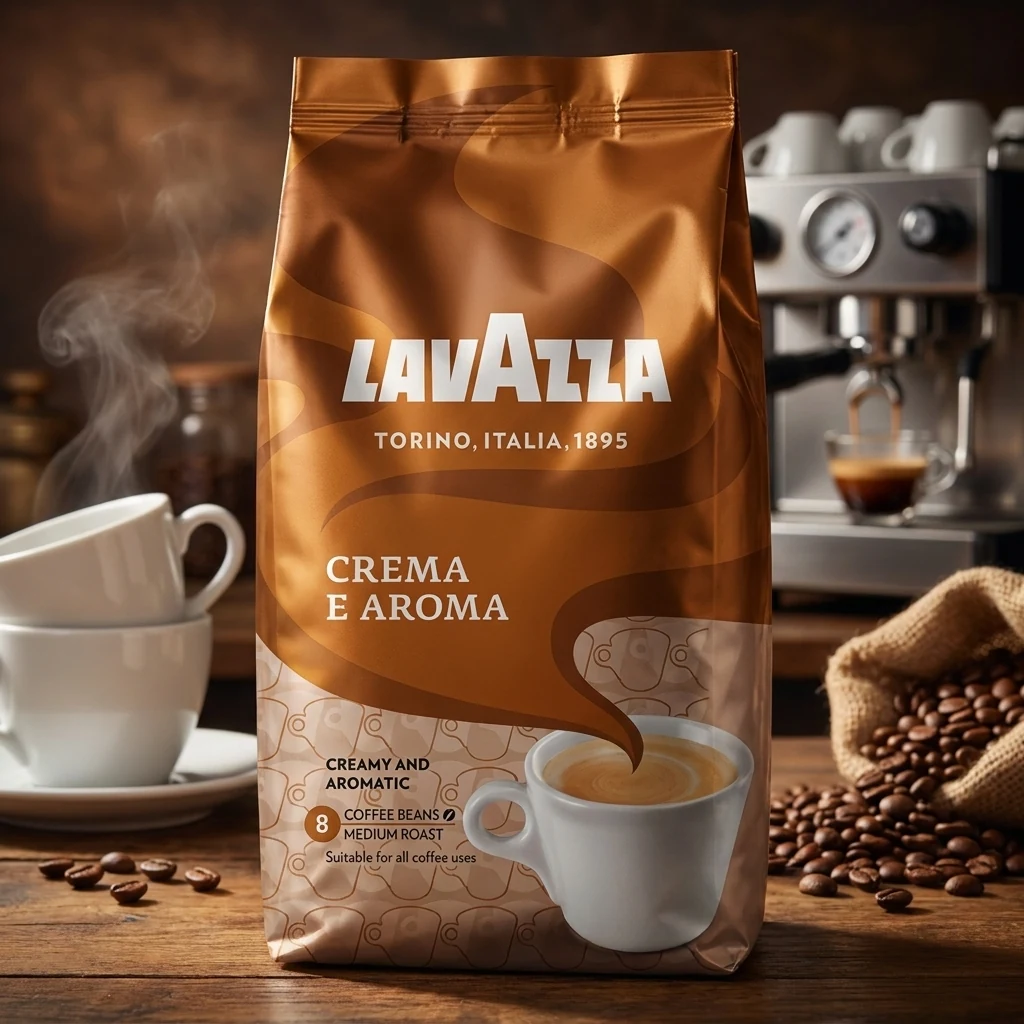 Кава в зернах Lavazza Crema Aroma 1кг — Продукти та напої