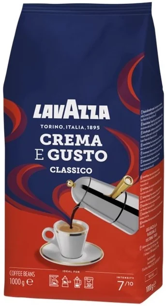 Кава в зернах Lavazza Crema E Gusto Classico 1кг — фото 3
