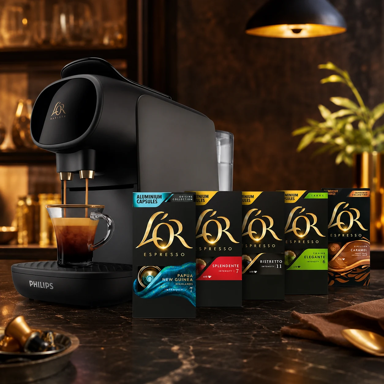 Кавоварка Philips L`OR Barista Sublime LM9012/60 + дегустаційний сет капсул в подарунок — Побутова техніка