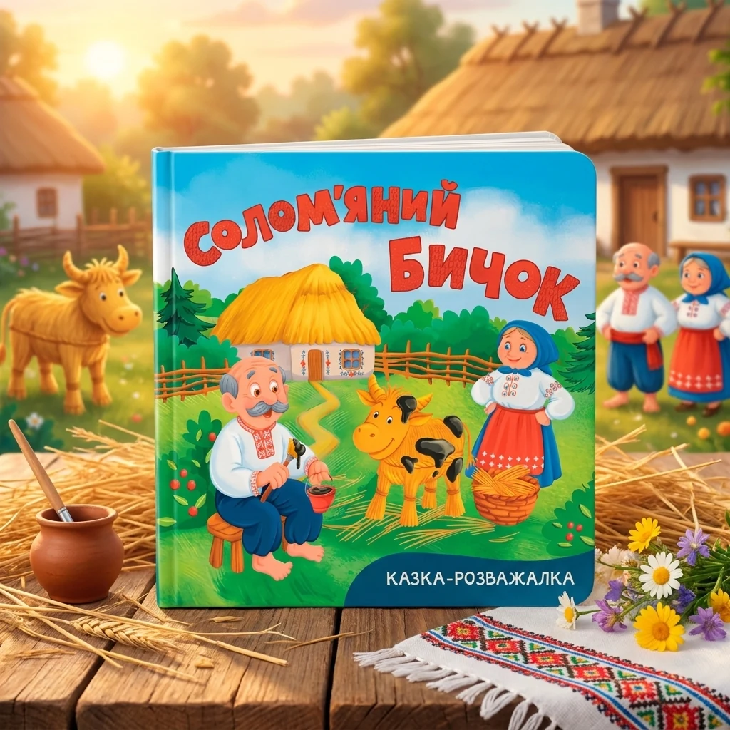 Казка-розважалка. Солом'яний бичок