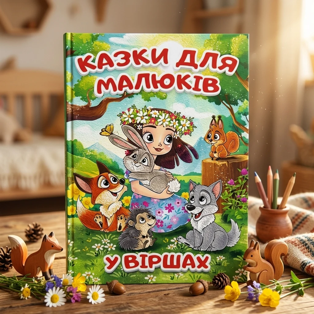 Казки для малюків у віршах