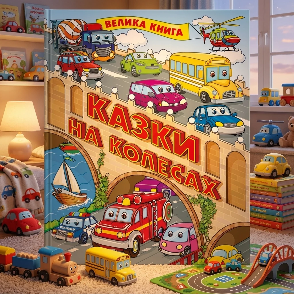 Казки на колесах. Велика книга