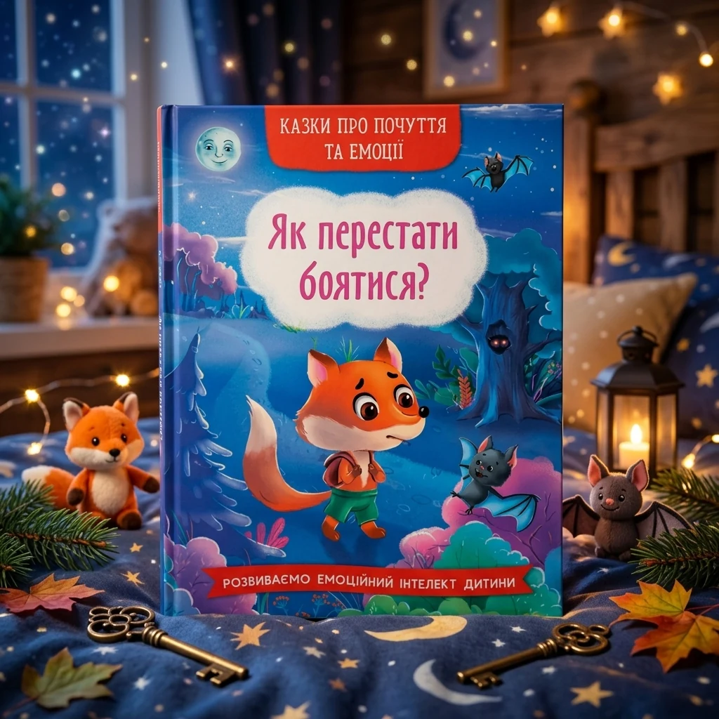 Казки про почуття та емоції. Як перестати боятися?