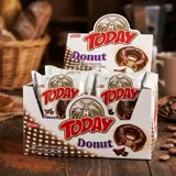Кекс в глазурі з какао начинкою Donut Today 50г — фото 1