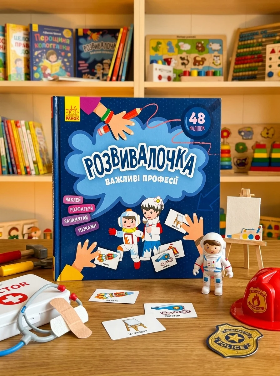 КЕНГУРУ Розвивалочка. Важливі професії (У)